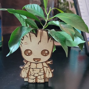 Baby Groot, table organizer, storage box