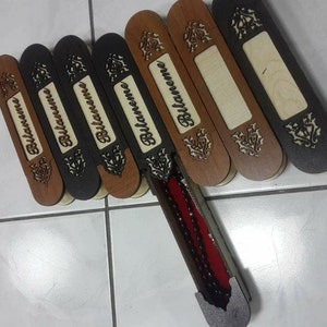 Laser Cut Wooden Tasbih Box DXF File