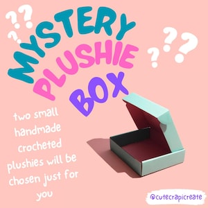 Mystery Crochted Plushie Box - Selfcare Mental Health Happiness