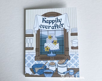 Happily Ever After Baking - Greeting Card