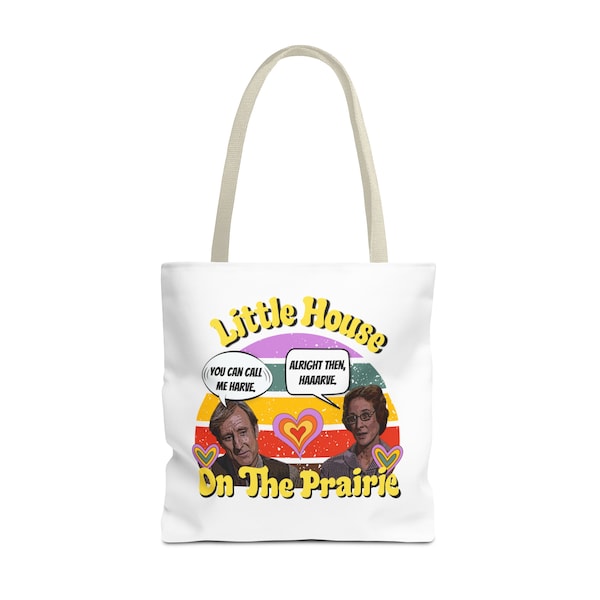 HARVE & ELIZA JANE Tote Bag | Little House on the Prairie Gift | Lhotp Gift | Laura Ingalls Wilder | Little House 50th | Retro tv Show Bag