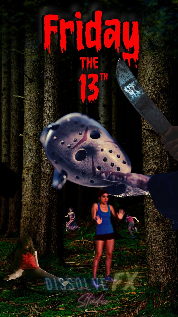 Friday the 13th, Jason Vorhees, DEPTH EFFECT optimized, phone