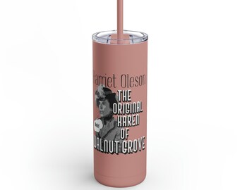 HARRIET OLESON: The Original Karen of Walnut Grove Skinny Tumbler, 20oz | Little House on the Prairie Gift, Water Bottle, Travel Mug