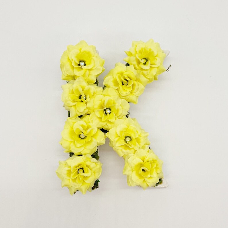 Botanical Monograms, Floral Monograms, 4 Flower Monograms, Wall Hanging, Paper Weight Etsy