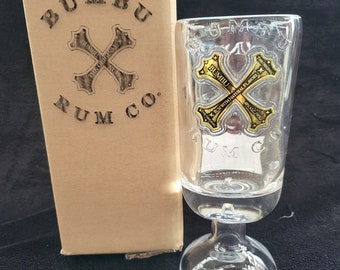 Bumbu Rum Glass Box Set Upcycled Glass handmade