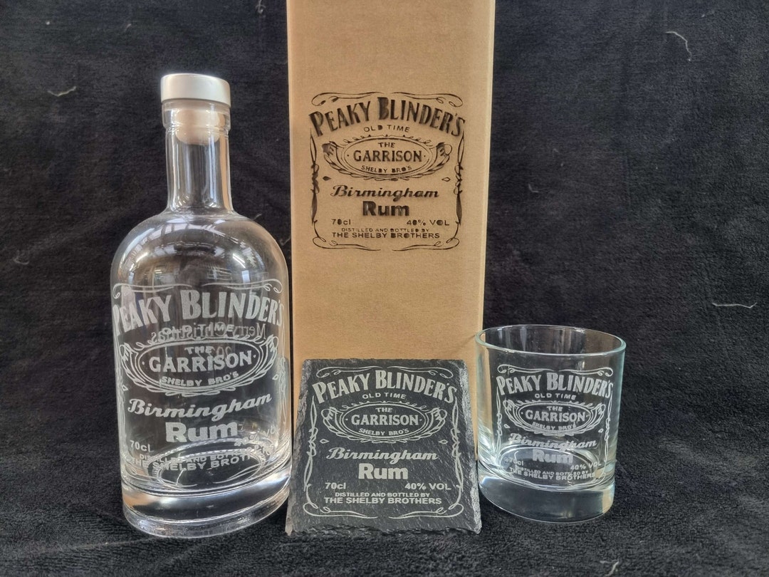 Peaky Blinders Rum Decanter Box Sets Can Be Personalised Etsy Australia