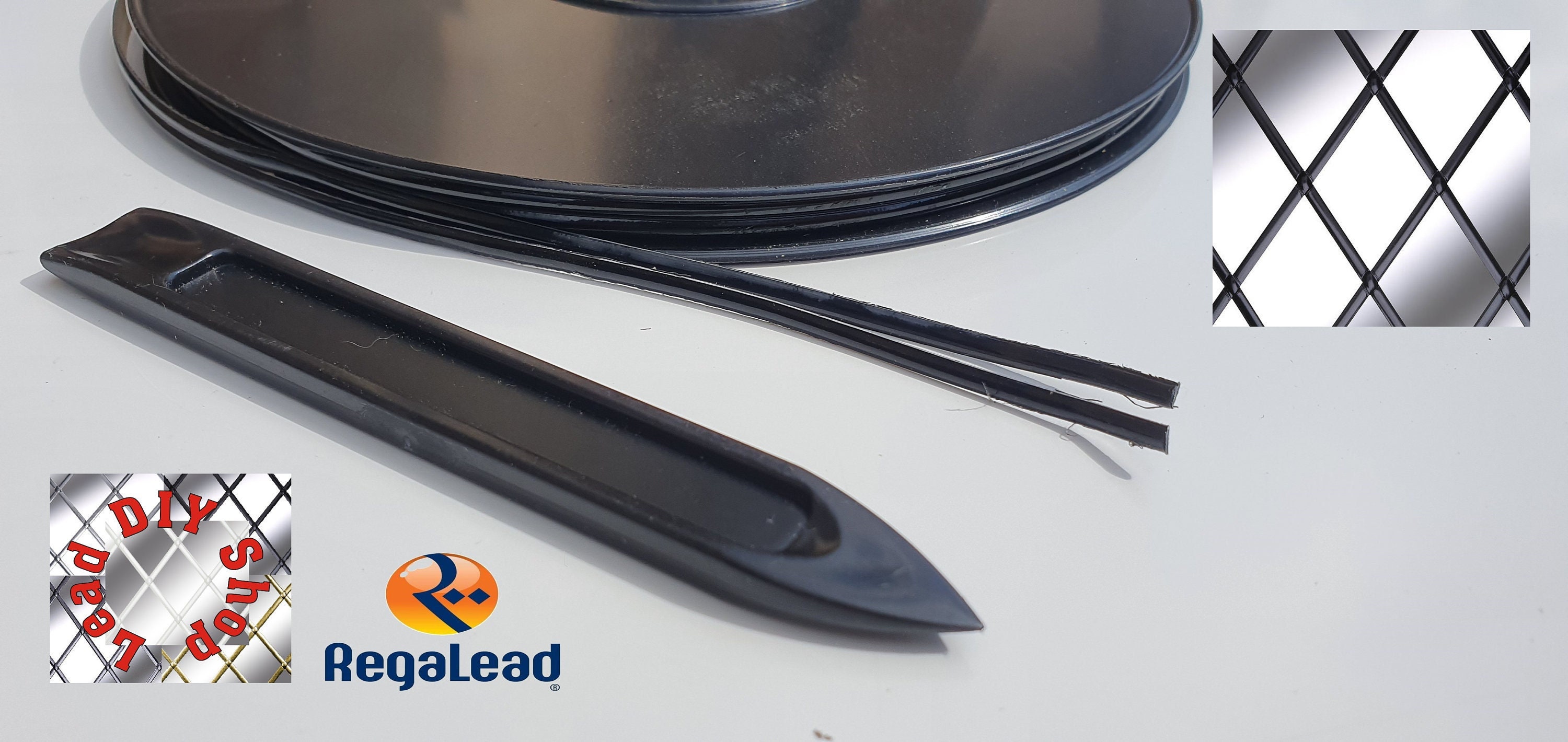 3mm 2mm Self Adhesive Lead Strip for Glass Crafts Bottle Etsy