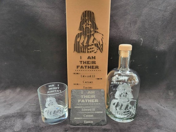 Star Wars Darth Vader Decanter Box Sets Can Be Personalised 