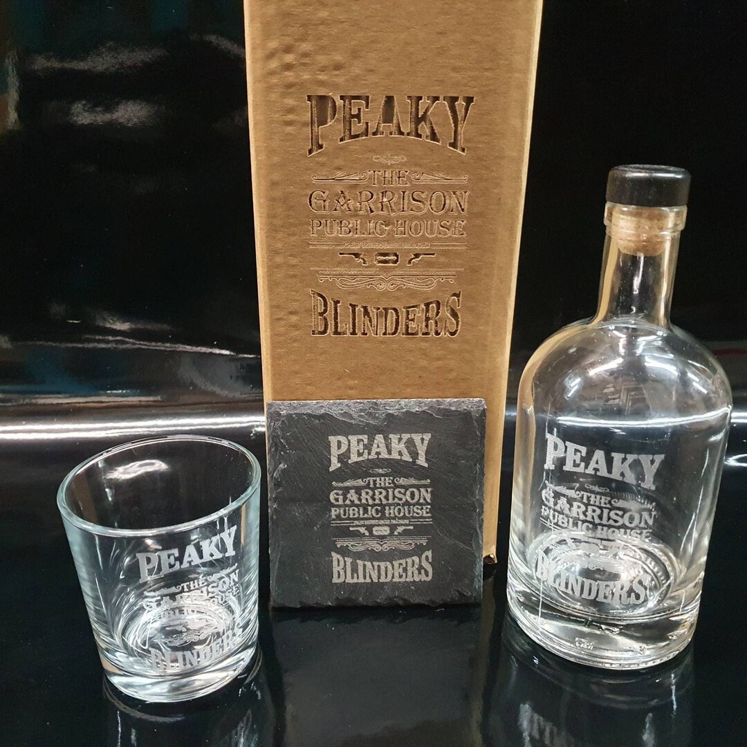 Peaky Blinders Garrison Decanter Box Set Can Be Personalised Etsy