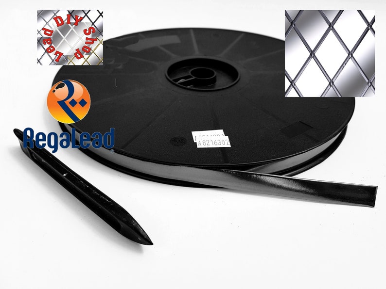 Ebony Self Adhesive Lead Strip Window Lead Glass Crafts Bottle Etsy UK