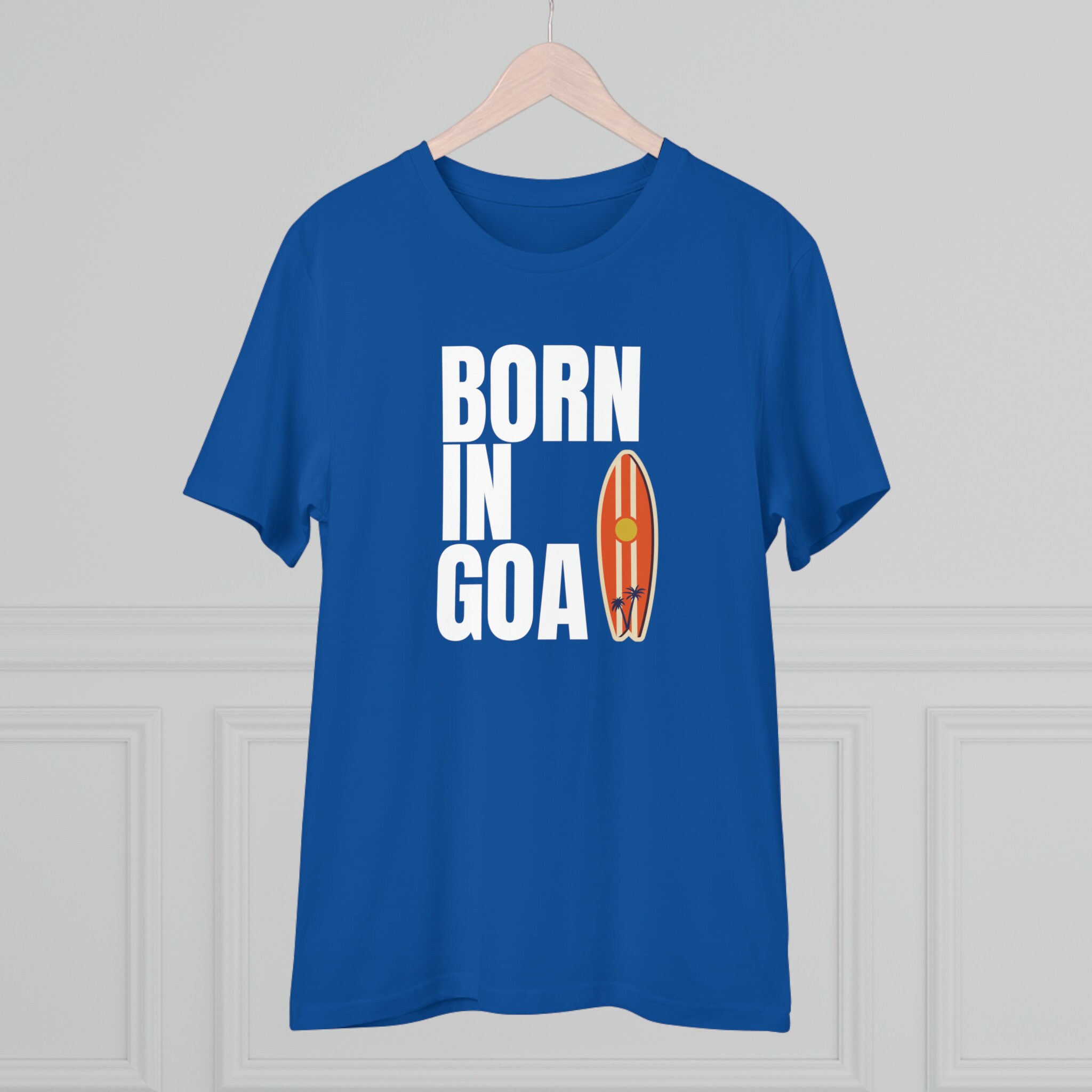 Born In Goa Tシャツ オーガニック クリエイター Tシャツ - メンズ 