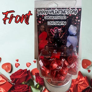 Personalized Candy Clamshell; Custom Candy Clamshell; Personalized Treat; Candy Party Favors; Any theme Custom Candy Clamshell