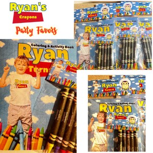 Personalize Toy Story Party Favor Coloring and Activity Set 6 pgs; Any theme Party Favor Coloring; Toy Story Party; Toy Story Party Pack