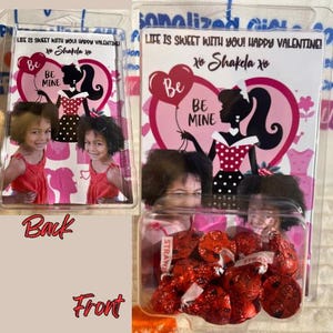 Personalized Barbie Candy Clamshells; Custom Candy Party Favors; Personalized Treat; Custom Candy Gift