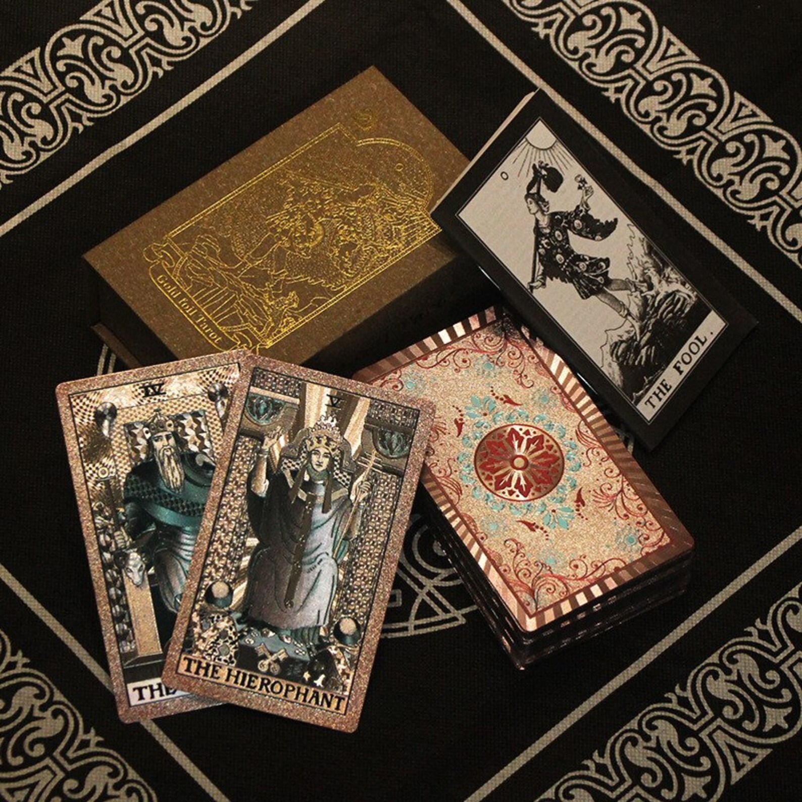 Tarot Deck With Box Tarot Card Deck With Guidebook Etsy UK