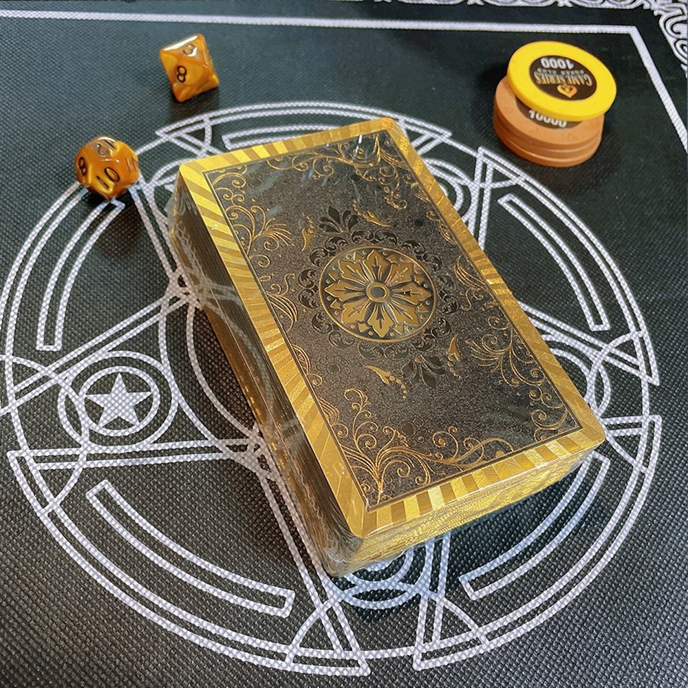 Tarot Card Deck Gold Tarot Cards Gift Box Tarot Deck Tarot Etsy UK