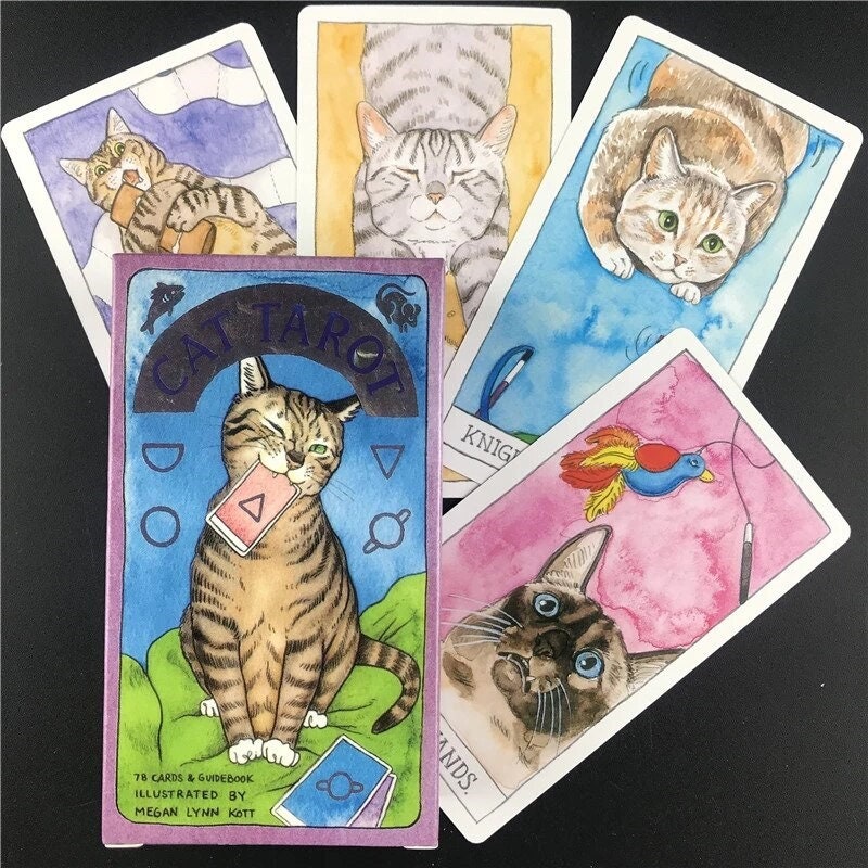 Cat Tarot Guidebook Pdf - Etsy