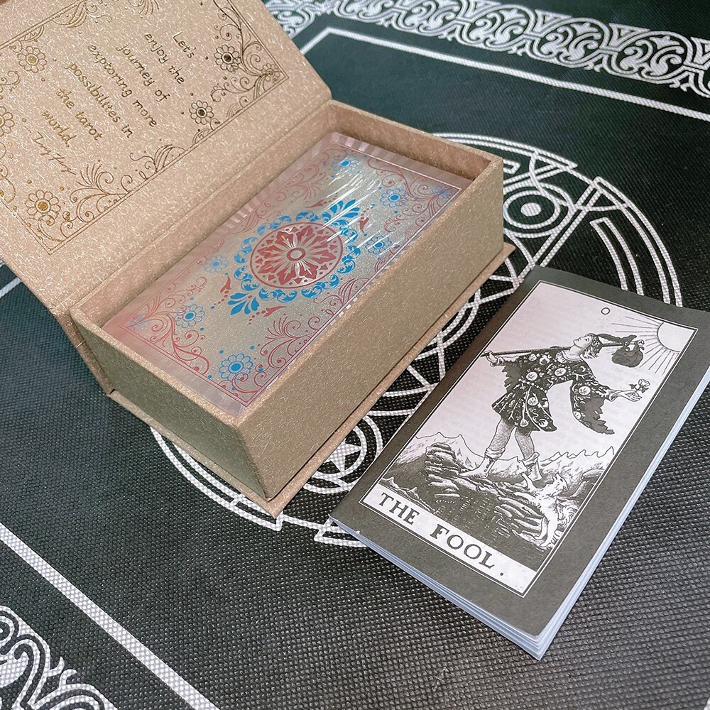 Tarot Deck With Box Tarot Card Deck With Guidebook Etsy UK