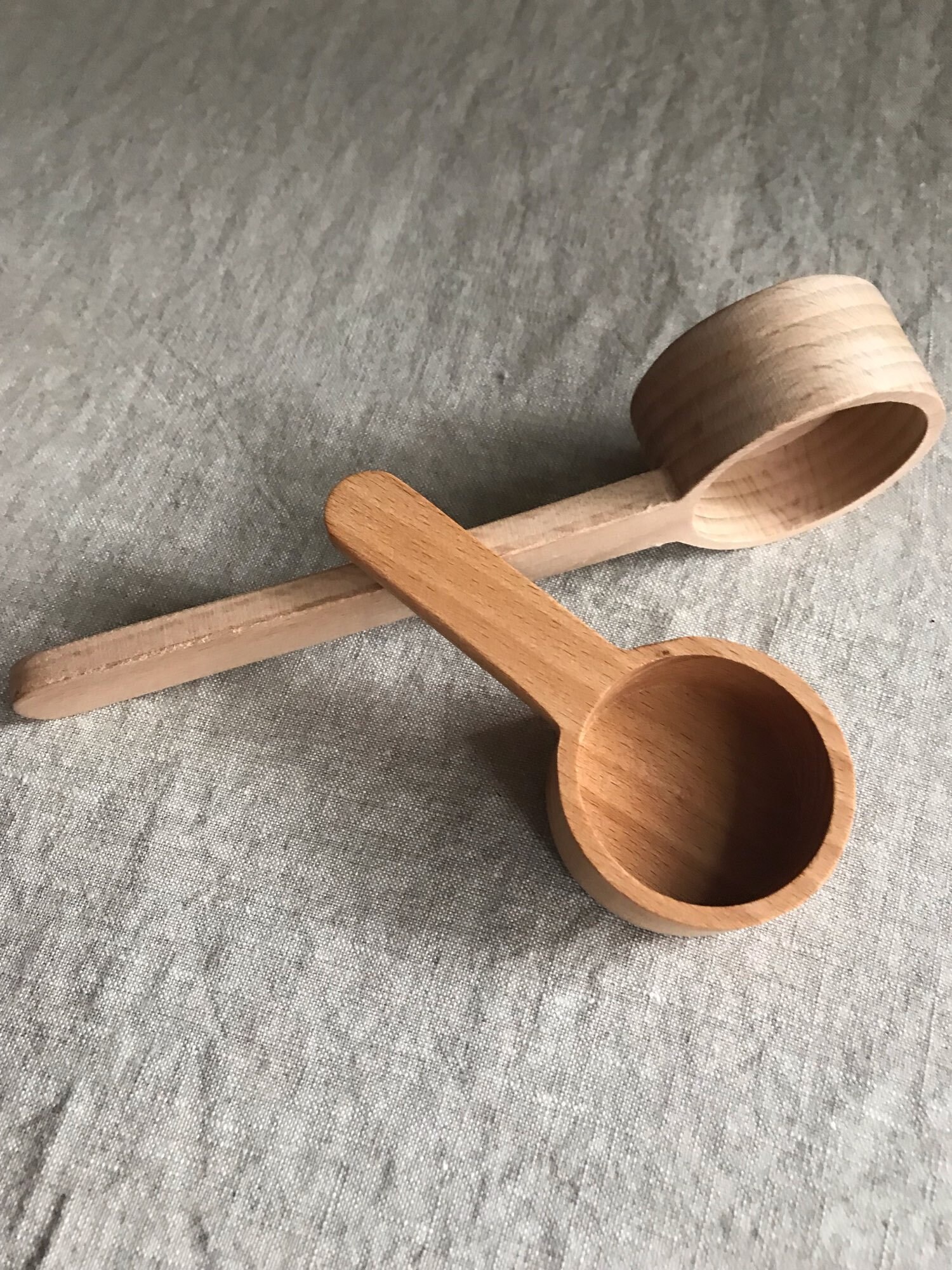 Wooden Measuring Spoon, Coffee Spoons, Salt Spoon