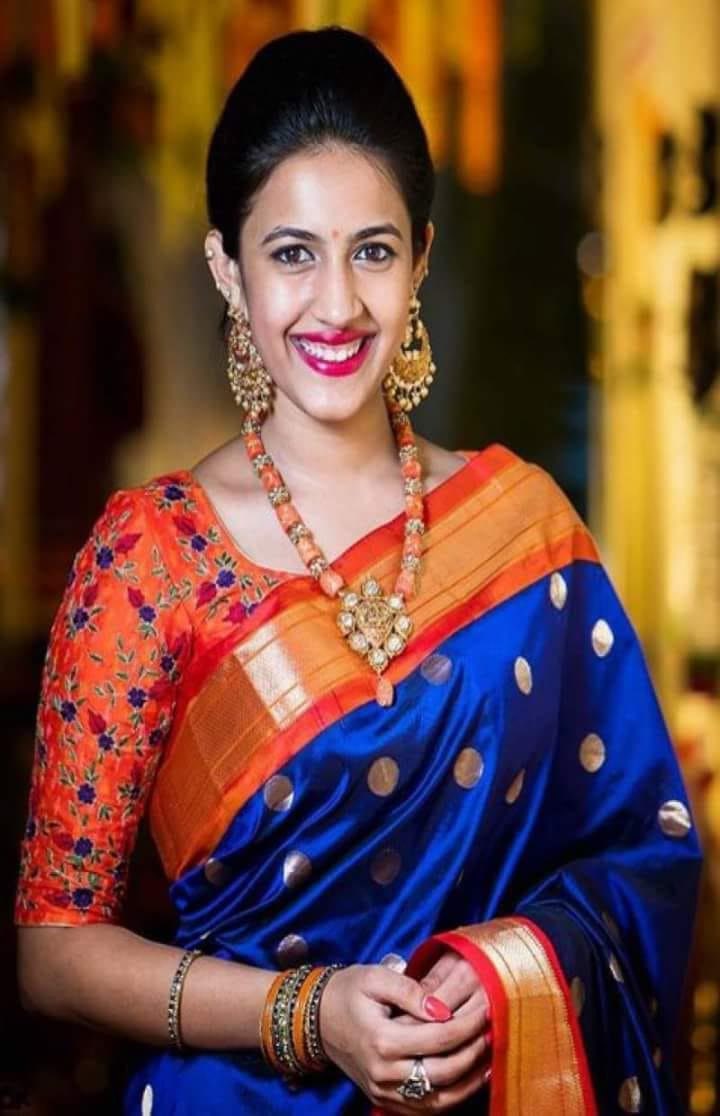 Blue Pattu Sarees Etsy Canada