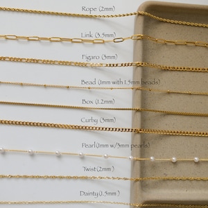 Gold Filled Chain Bracelets Waterproof Non Tarnish Shower Ready Chain Bracelet Daily Wear Jewelry Personalized Minimalist Handmade Best Gift