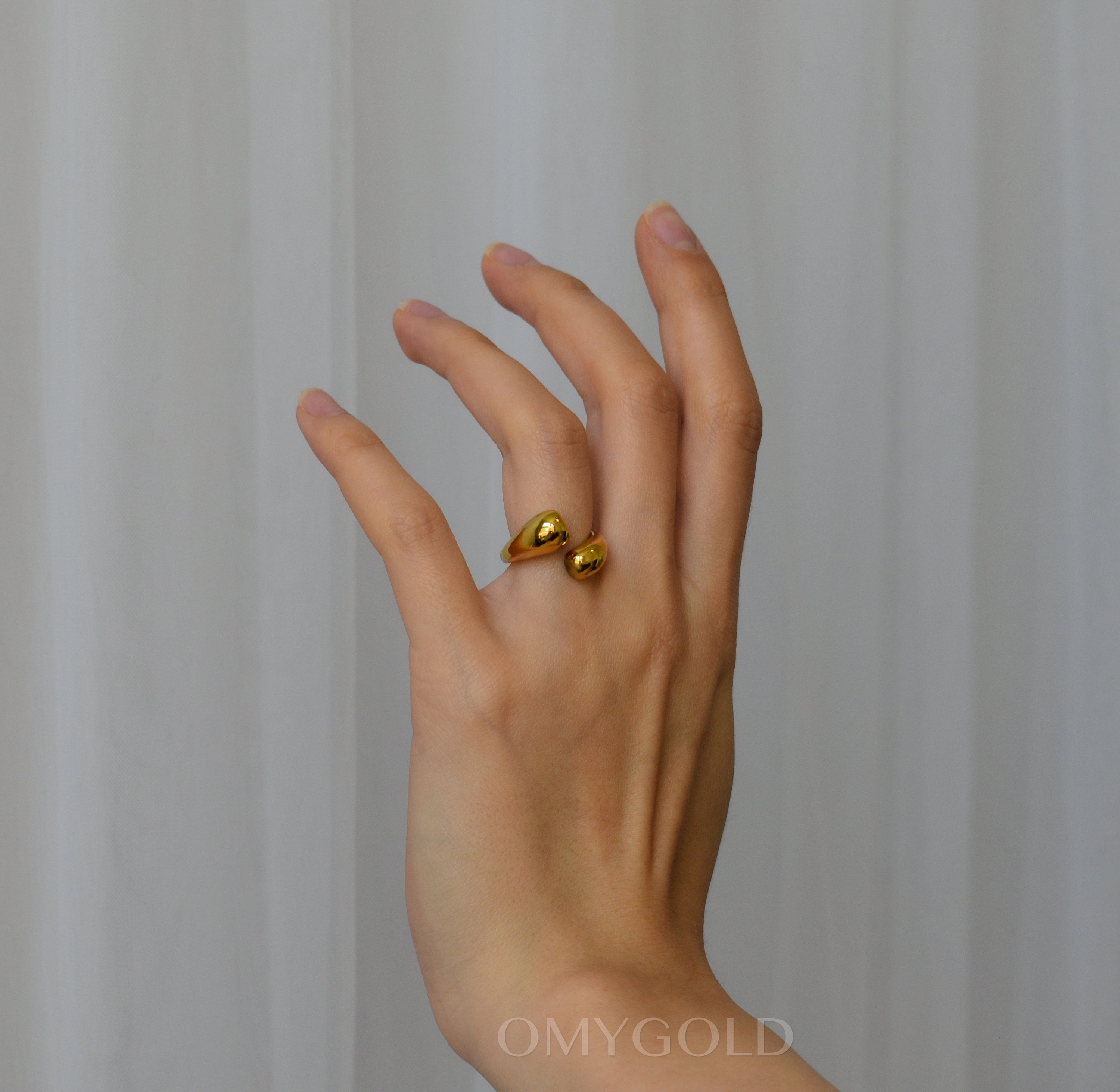 Pvd Gold Rings - Etsy