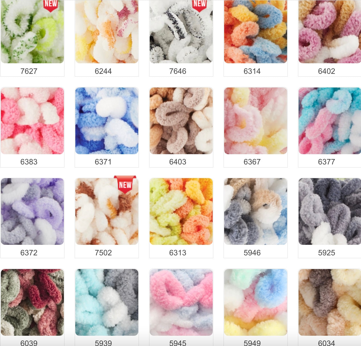 Yarn ALIZE PUFFY COLOR Yarn, Gradient Baby Rainbow Blanket Yarn