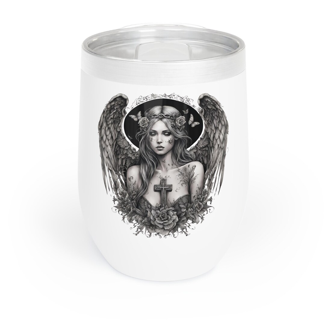 Holy Angels Wine tumbler main image 1