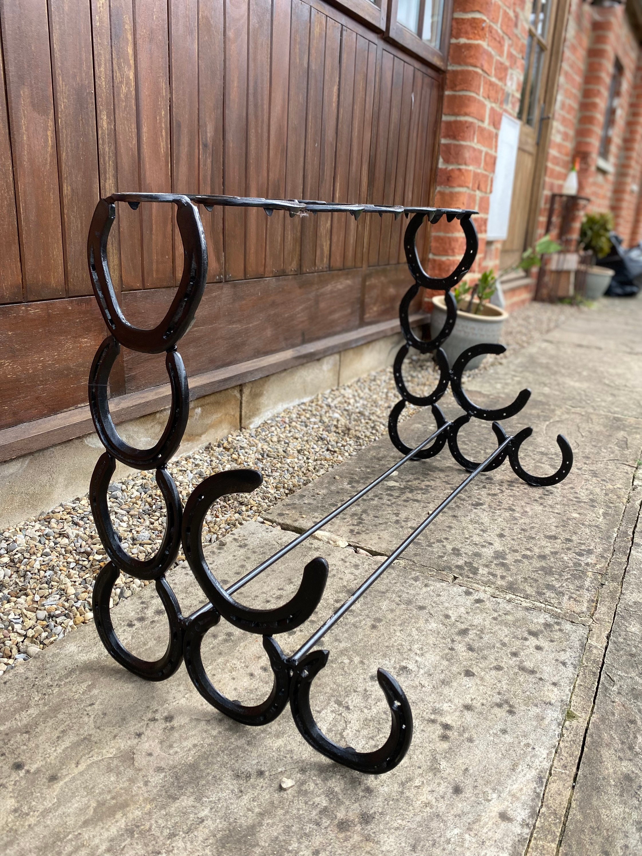 Horseshoe welly rack hot sale