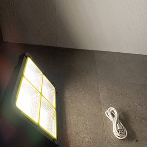 Solar lamp garden camping spotlight 15 watts 1000 lumens