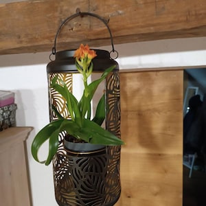Solar lamp garden lantern for hanging