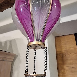 Solar Lamp Balloon with Fire Effect