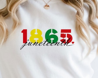 Juneteenth SVG PNG PDF, Black History Svg, Juneteenth 1865 Svg, Juneteenth Shirt Svg, Black History Png, Free-ish Svg, June 19 Svg, 1865 Svg