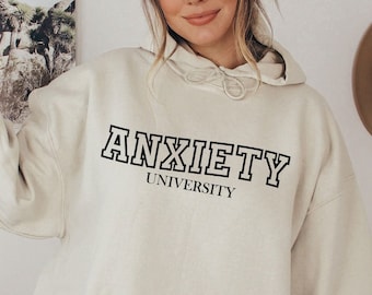 Anxiety University SVG PNG, Anxiety Svg, Mental Health Svg, Self Care Svg, Self Love Svg, You Matter Svg, Mom Mode Svg, Mom Svg