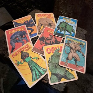 cryptid card display case fallout 76 Cards Collectible Trading Cigarette Cards ( Finish: Foil) : Toys & Games Cryptid Trading Cards Replica Set
