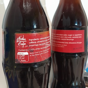 Nuka Cola Label Fallout Inspired for Fans Pdf Label Printable Digital ...