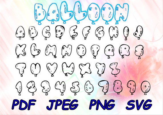 Ballon letters on sale
