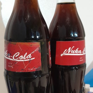 Nuka Cola Label Fallout Inspired for Fans Pdf Label Printable Digital ...