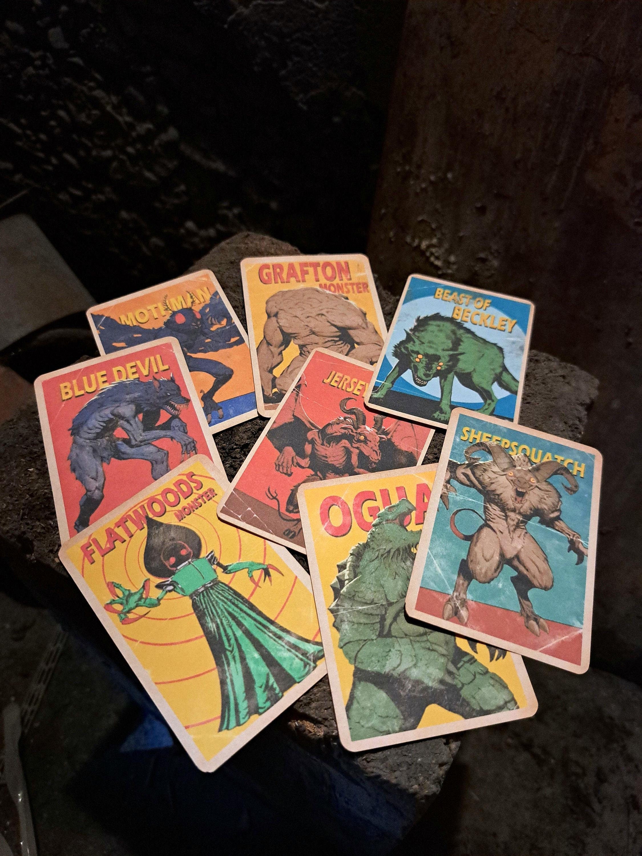 cryptid card display case fallout 76 Amazon.com: Cryptid Cards Fallout 76 Collectible Trading Cigarette Cards ( Card Finish: Normal) : Toys & Games main image 1