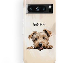 Glen of Imaal Terrier Dog Phone Case - Google Pixel 8/7/6/Pro, Dog Mom Case, Custom Dog Cover, Dog Portrait, Gift for Dog lover