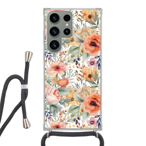 Floral Crossbody Phone