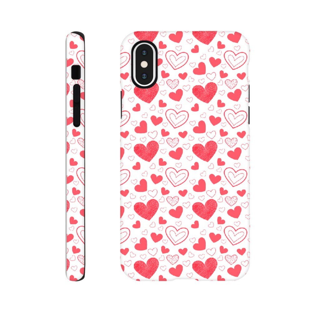 Compatible with iPhone 7 Plus iPhone 8 Plus Case Cute Heart Pattern Case  with Lu