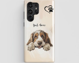 Grand Basset Griffon Vendeen Dog Phone Case - Samsung Galaxy S24/23/22/21/Plus/Ultra, Dog Mom Case, Galaxy Dog Cover, Dog Portrait