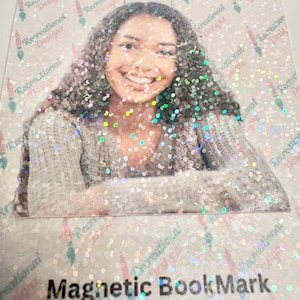Custom Magnetic Bookmark | Personalized Image | Book Lovers BookMark | Student Bookmark | Teacher Bookmark | Fully Magnetic | Picture Photo