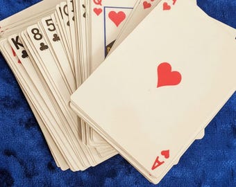 Vattentäta spelkortsklistermärken | Verklig storlek på kasino-, poker- och blackjack-dekaler