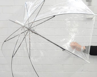 8 Wire Transparent Wedding Umbrella, 94 cm open width, Marriage Umbrella