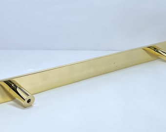 Custom Solid Brass Door Handle: Royal Look Heavy Pull