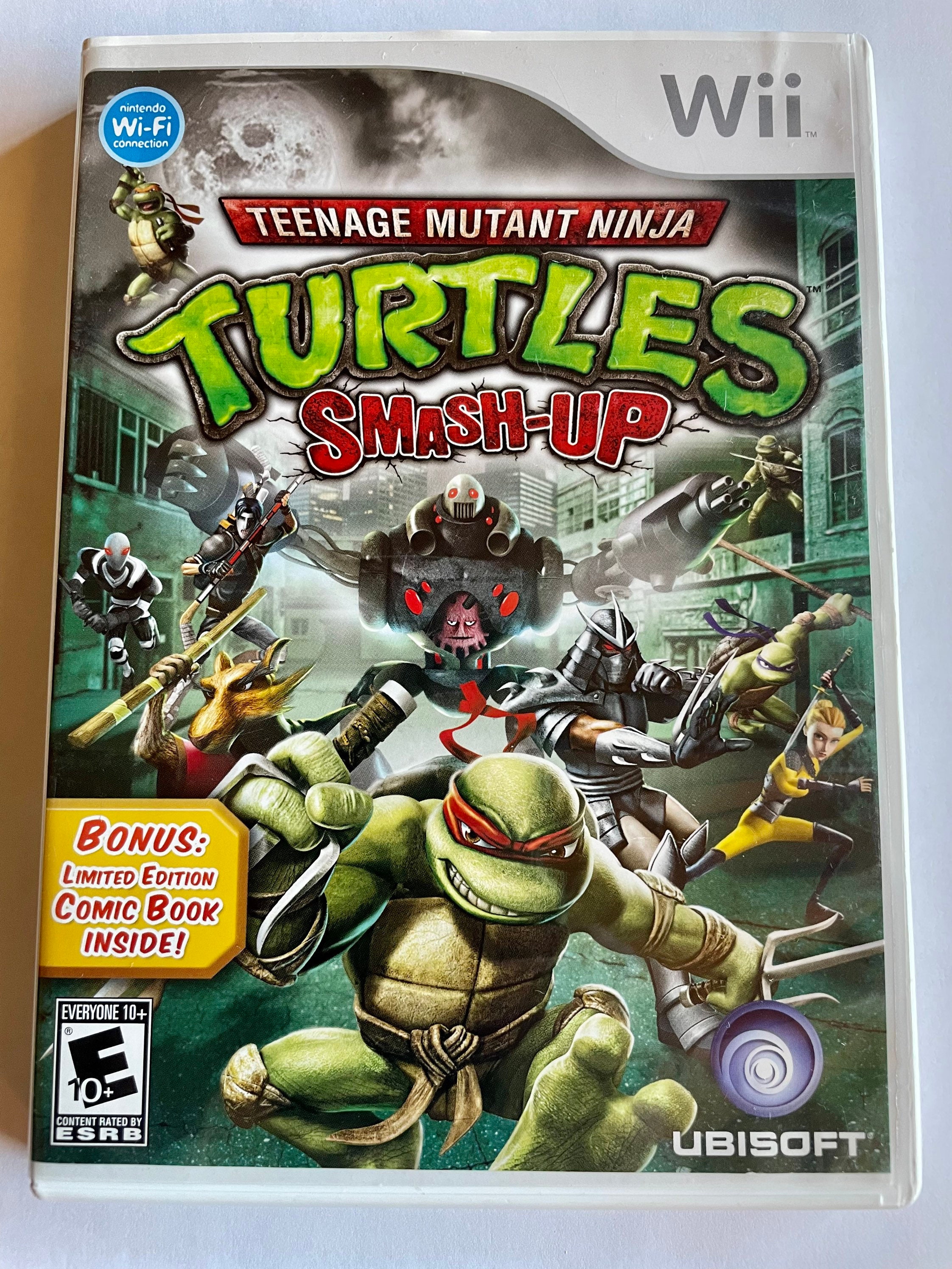 Wii Teenage Mutant Ninja Turtles Smash-Up