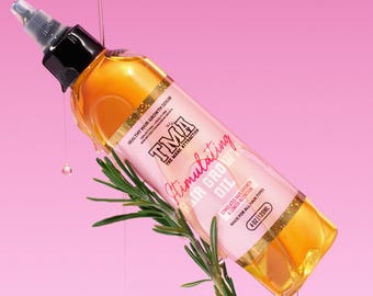 Óleo Estimulante para o Crescimento Capilar | Óleo de Ervas Jumbo Fast Growth para Cabelos Mais Grossos | Tratamento Natural para o Couro Cabeludo – The Mane Attraction 113g