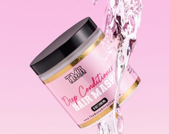 Maschera per capelli Deep Conditioner / Balsamo profondo idratante biologico / Burro di karité